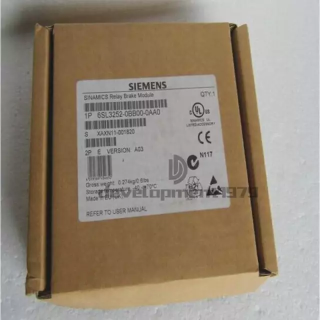 NEW SINAMICS Brake relay Power Module 6SL3252-0BB00-0AA0 for SIEMENS