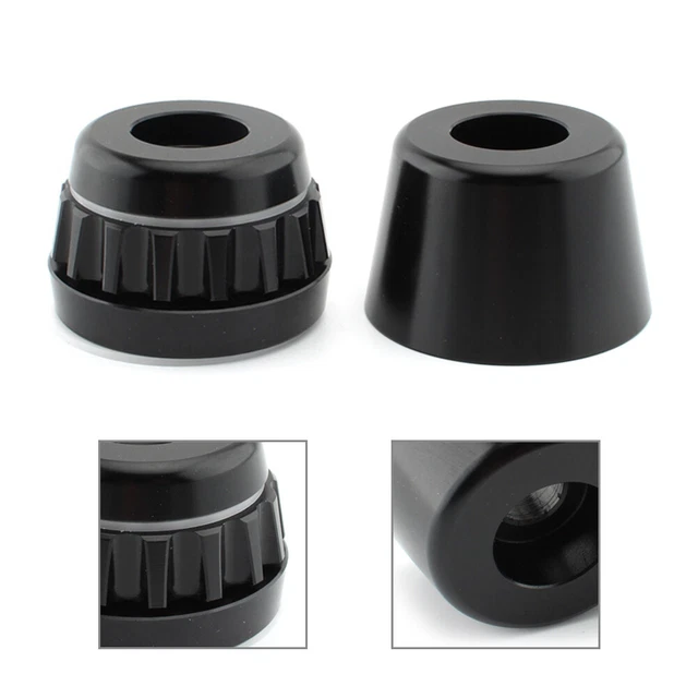 Throttle Lock Cruise Control Clamp End Bar for BMW F650CS K1200 K1600 Black US