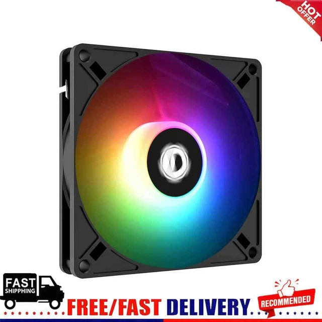 PWM ARGB 4PIN PC Case Heat Cooling Fan Desktop CPU/GPU Chassis Radiator