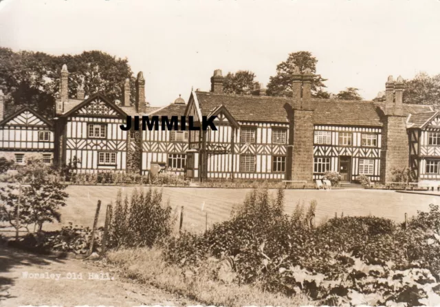 Old Postcard Worsley Old Hall Manchester
