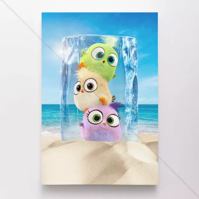The Angry Birds Movie Poster Canvas Movie Print #2697