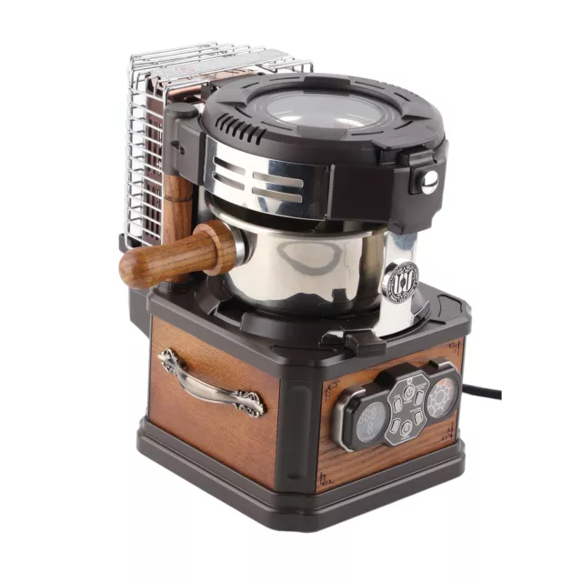 Uk 220V Vintage Coffee Bean Roaster Precise Temperature Control Low Noise SL