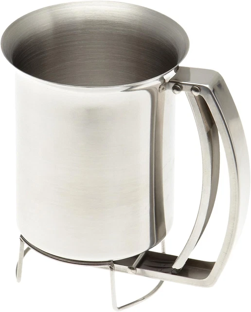 Pancake Batter Dispenser- Gourmet Stainless-Steel Pourer- Perfect for Baking Cup