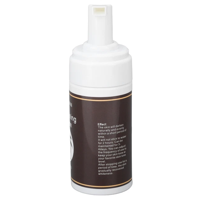 100 ml espuma de bronceado bronceado bronceado falso oscuro bronceado sin sol espuma autobronceadora GF0