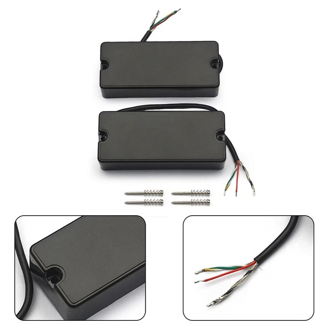 Unleash the Full Potential of Your Bass Guitar 1 Set Humbucker Pickups