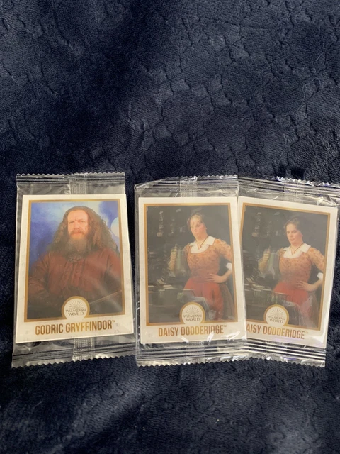 Wizarding World Harry Potter chocolate frog trading card lot of 3 - Cards Only