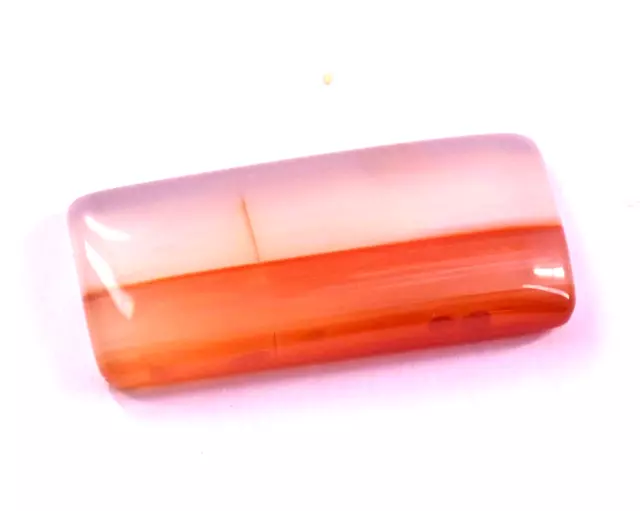 39.65 Ct Natural Orange Polished Carnelian Brazilin Agate GIE Certified Gemstone