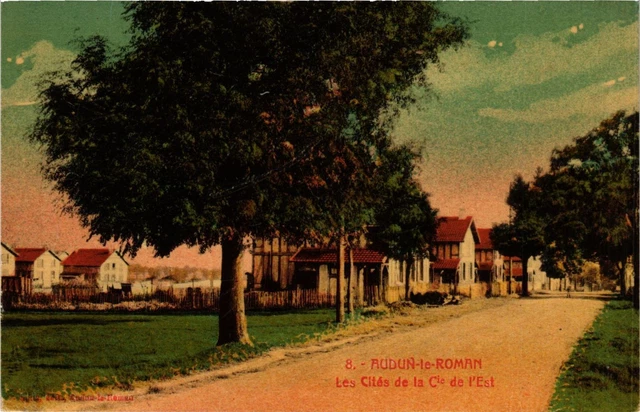 CPA AUDUN-le-ROMAN - Les Cités de la Cie de l'Est (386307)