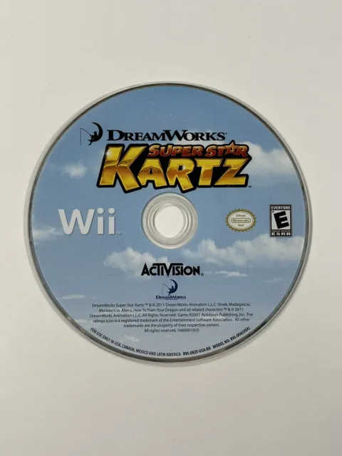 DreamWorks Super Star Kartz - Nintendo Wii - Tested!