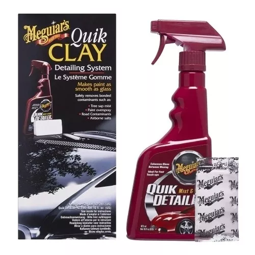 Meguiar's G1116EU Quik Clay Detailing System - Starter Kit  1 Set