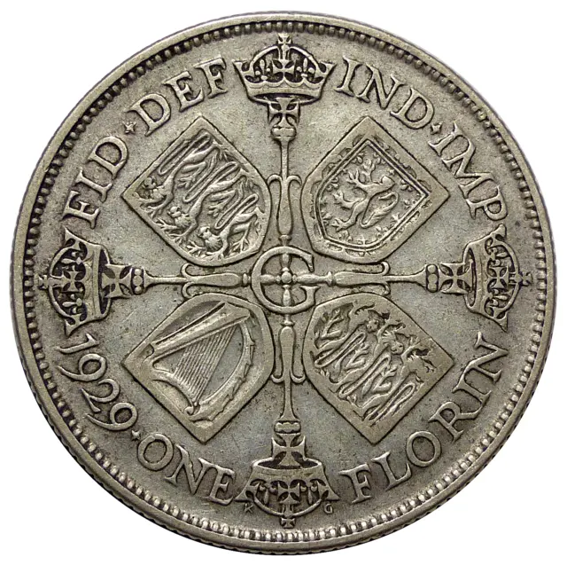 ROYAUME-UNI 1 Florin 1929