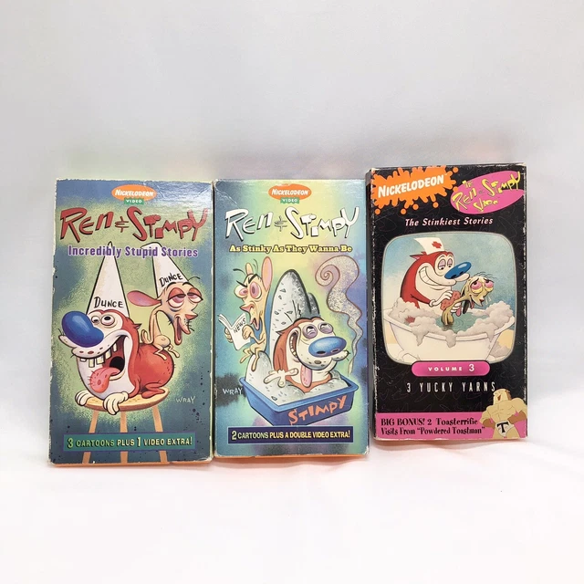 REN AND STIMPY VHS Lot Of 3 5.00 PicClick