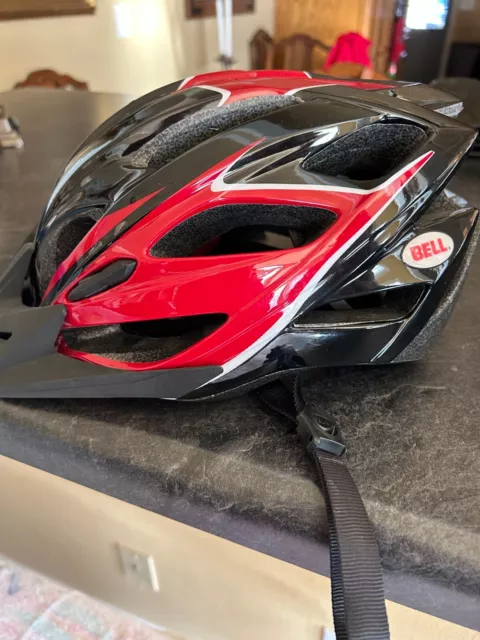 Bell Slant 2007 Cycling Bicycle Helmet Black Red B207 54-61 CM