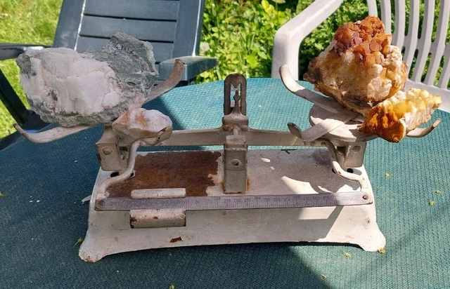 D.R.G.M. Marktwaage  Krämerwaage alt antik Vintage Eisen