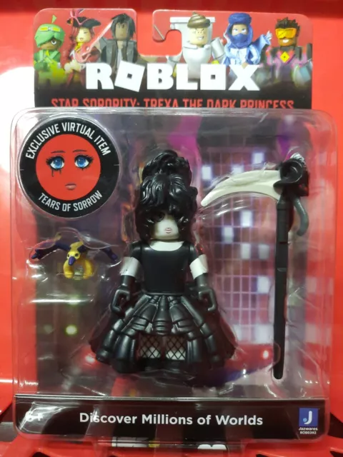 Roblox Tears of Sorrow Face Code and Star Sorority Trexa The Dark Princess