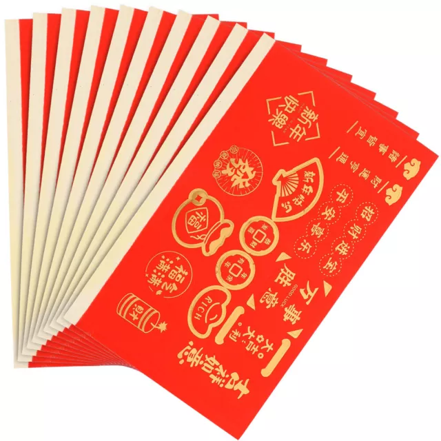 10 Chinese New Year Rabbit Stickers - 2023 Gift Labels & Decals-GV