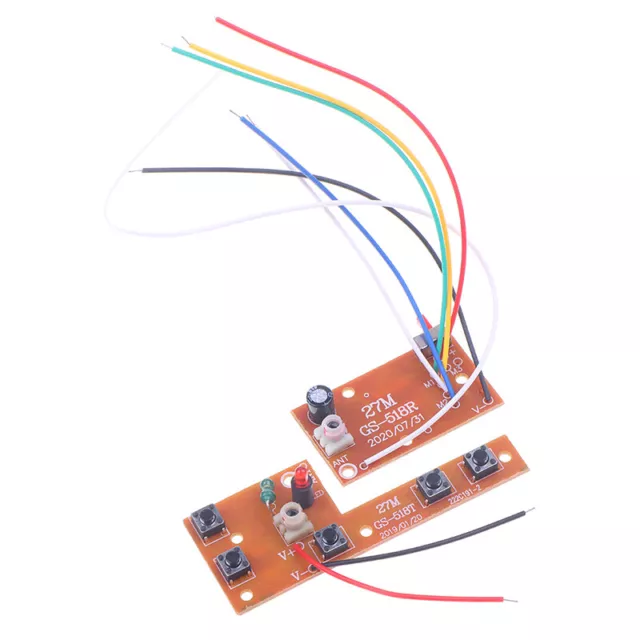 5CH RC Remote Control 27MHz Circuit PCB Transmitter And Receiver Board LR1