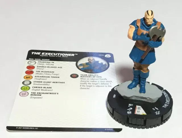 EXECUTIONER FF006 War of the Realms Marvel HeroClix Fast Forces