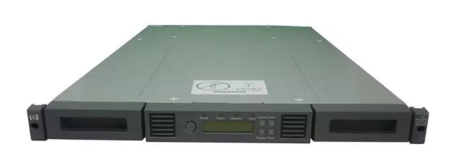 HP StorageWorks 1/8 G2 SAS Tape Autoloader w/ Ultrium 920 LTO-3 Tape Drive