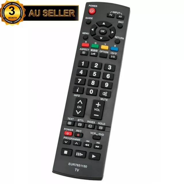 New Replaced Remote Control EUR7651150 for Panasonic LCD TV /PLASMA TH42PX70A