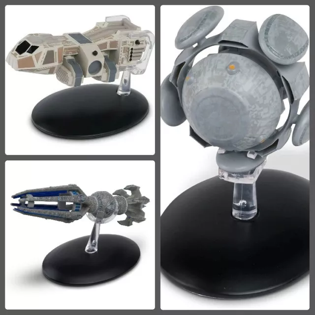 Voyager Set 0F Eaglemoss Star Trek...eymorge/Krenim/Baxialschiffe, Alle Verpackt.