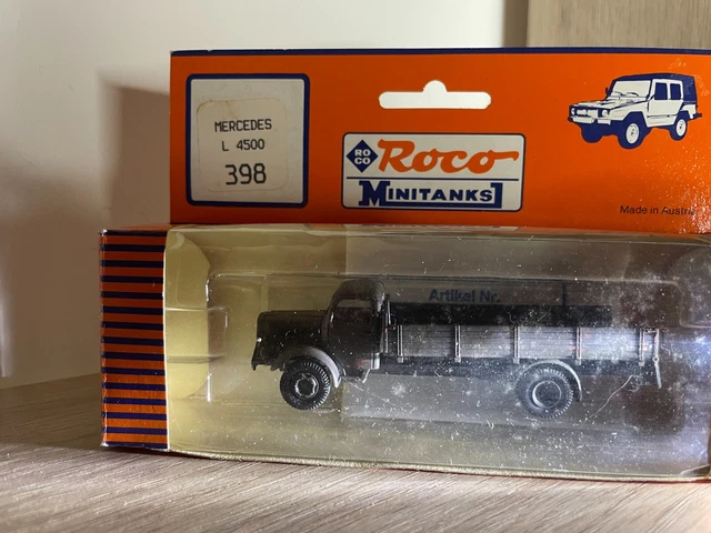 Kit Maquette Unimog 404 Bundeswehr échelle N 1:160 - Véhicule Sanitaire Non Peint, Résine