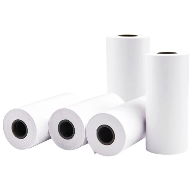 DIAMOOKY 5 Rouleaux De Papier Thermique – Pour Appareil Photo Instantané Enfant – 5,5 X 2,5 Cm – Impression Haute Définition – Sans Encre – Accessoire Recharge