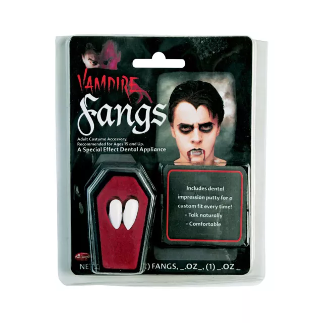 Vampire Dracula Fangs Fancy Dress Teeth Fake Blood Halloween Horror Make Up FX