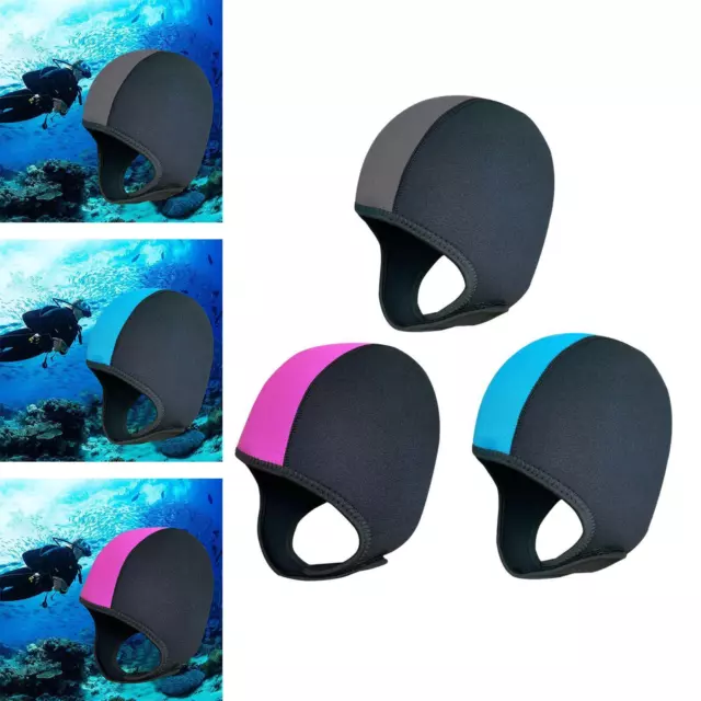 Scuba Diving Hood Cap 3mm Neoprene Wetsuit Hood for Kayak Canoe Water