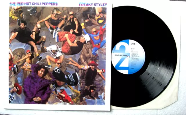 RED HOT CHILI PEPPERS * Freaky Styley * LP 1985 1st  UK N.Mint