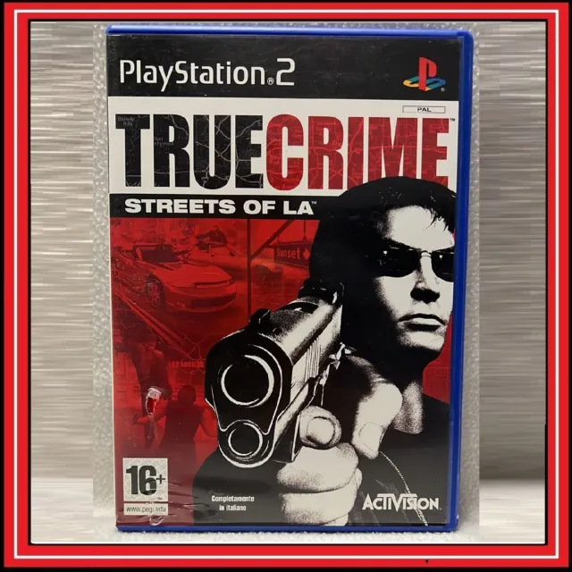 True Crime Streets of LA per PS2 Sony Playstation 2 PAL Italiano ITA Activision