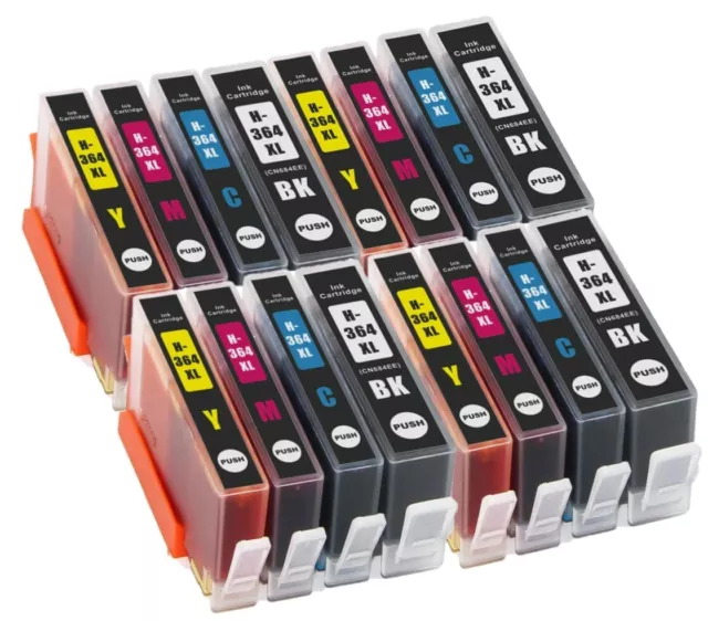 364XL Ink Cartridges for HP 364 Photosmart 5520 5510 6520 7520 Deskjet 3520 LOT