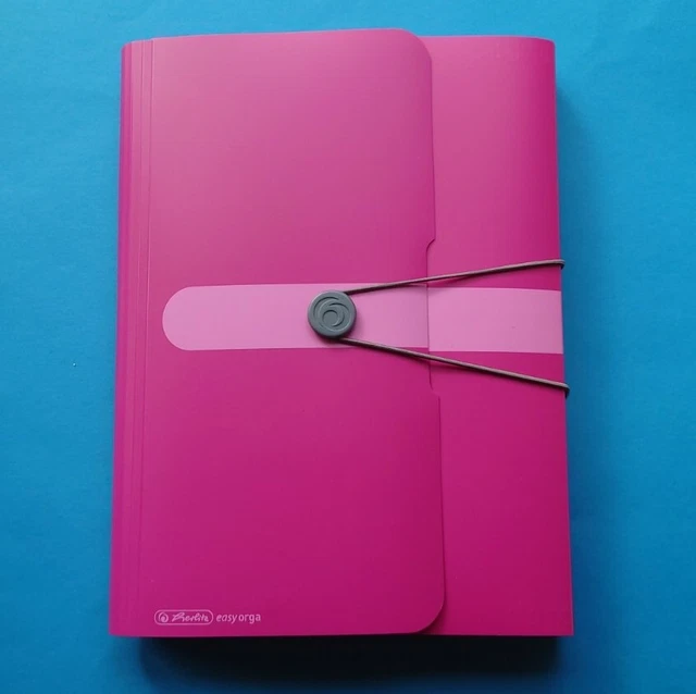 Sammelmappe Herlitz easy orga to go Gummizugmappe A4 Pink Organizer Mappe