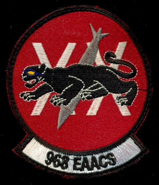 USAF 968TH EXPEDITIONARY Airborne Air Control Squadron Patch KP11 13.