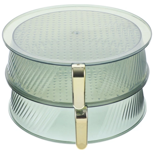 Cubierta protectora con mango de comida plato de postre cubierta protectora buen aspecto