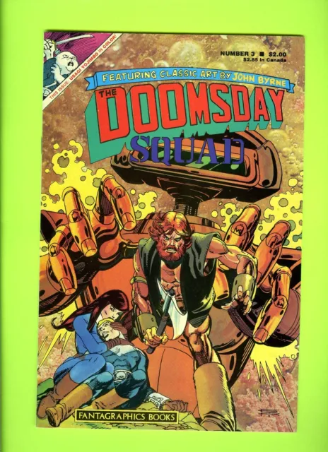 Doomsday Squad #3 (Fantagraphics 1986) FN/VF+ 1st Usagi Yojimbo in Color