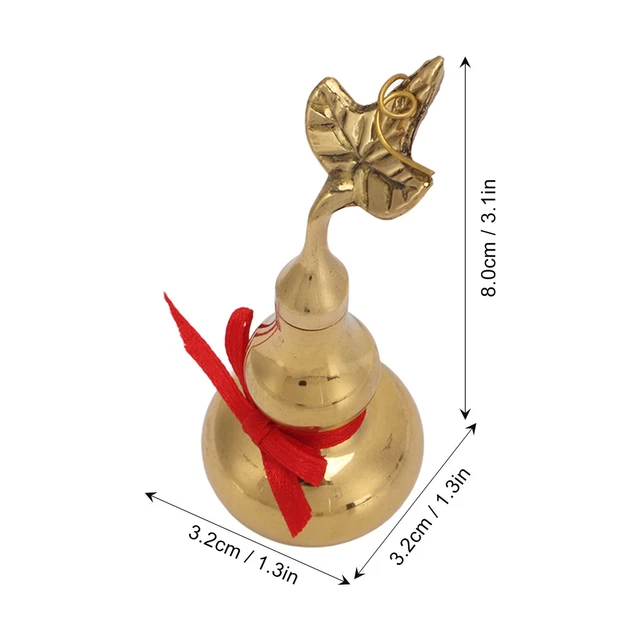 Brass Gourd Statue Handicraft Decoration Exquisite Workmanship Quality