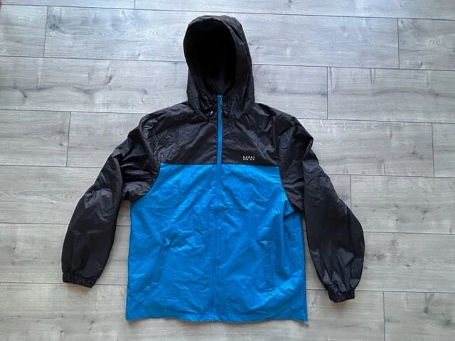 Mens Boo Hoo BooHoo Man Rain Coat Jacket - Size UK Medium