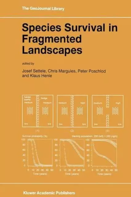 Species Survival in Fragmented Landscapes by J. Settele (English) Paperback Book