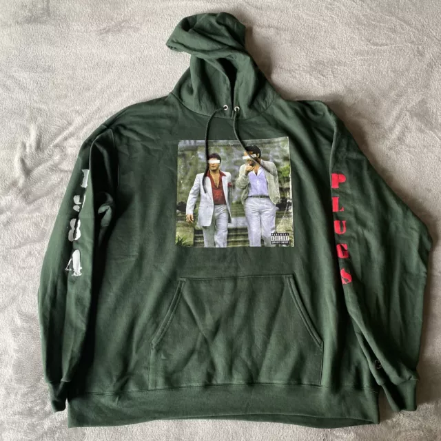 BENNY THE BUTCHER The Plugs I Met Hoodie Green Scarface Sweatshirt