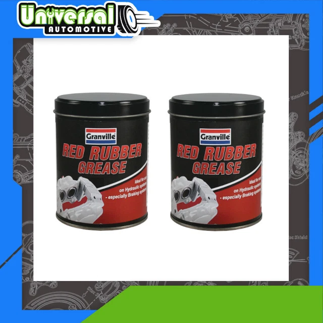 GRANVILLE 0846 Red Rubber Grease Brake Caliper Pin Piston 500g