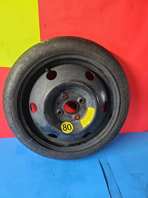 2006 07 08 09 10 2011 Kia Rio Spare Tire Compact Donut Wheel Rim 15 Inch Oem.