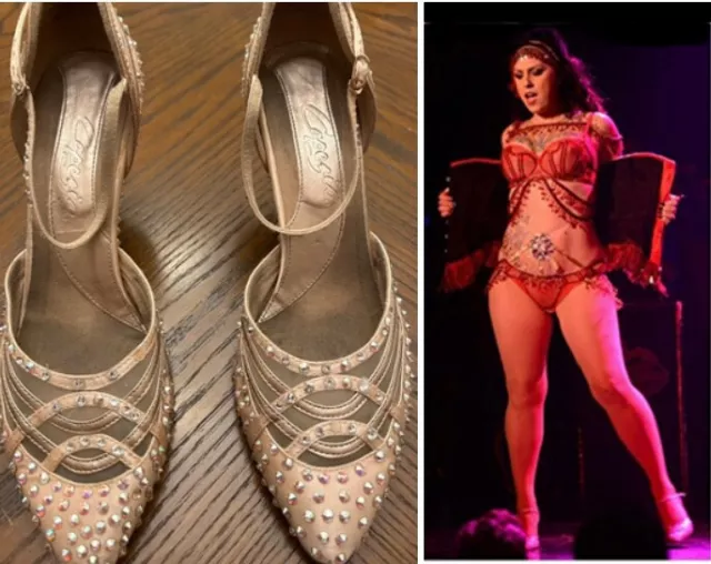 ** SEXY Danielle Colby 's HIGH HEELS American Pickers Signed Photo Dannie Diesel