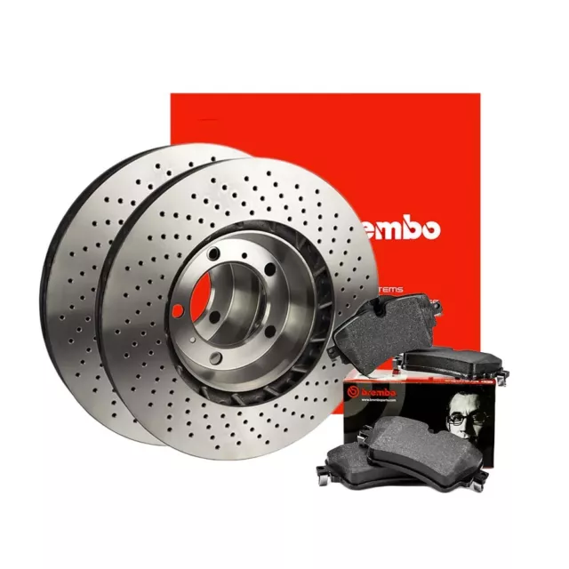 BREMBO BREMSENSET VORNE BREMSSCHEIBEN Ø 260mm + BELÄGE FÜR SUBARU IMPREZA 1.5 F