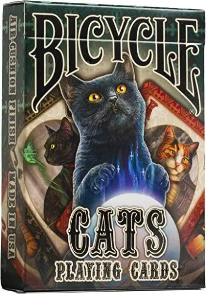 Bicycle Cats Playing Cards by Lisa Parker, Great Gift For Card Collectors