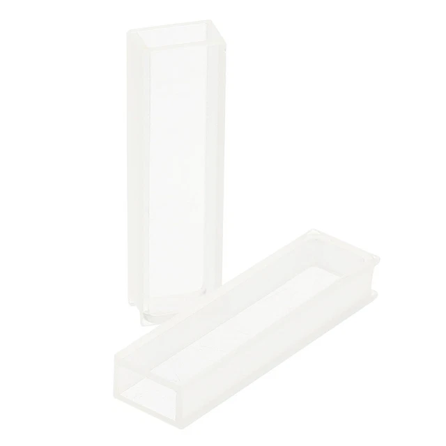 Cuvette In Quarzo Per Spettrometro - 2 Pezzi, 10mm, 3.5ml, Angolo Retto