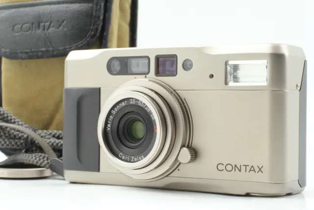 LCD Works【Near MINT in Case】Contax TVS Point & Shoot 35mm Film Camera From JAPAN