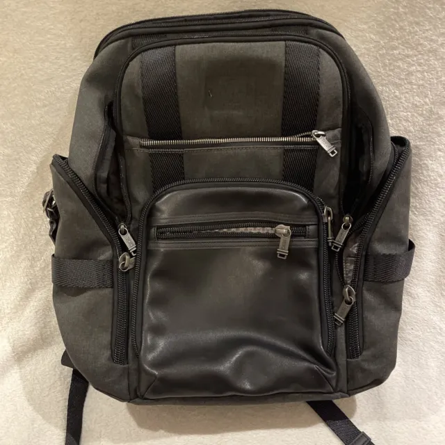 Tumi Alpha Bravo Sheppard luxury backpack computer bag Used