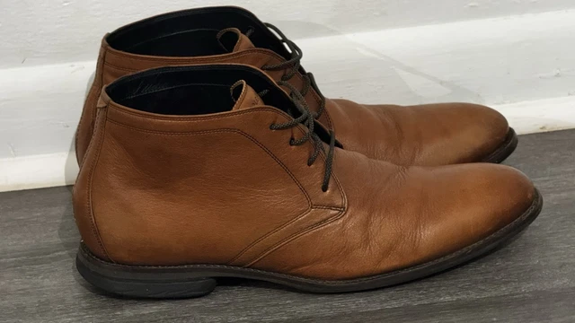 COLE HAAN GRANDPRO Chukka Boots C24675 Lace Up Casual Brown  display picture 2