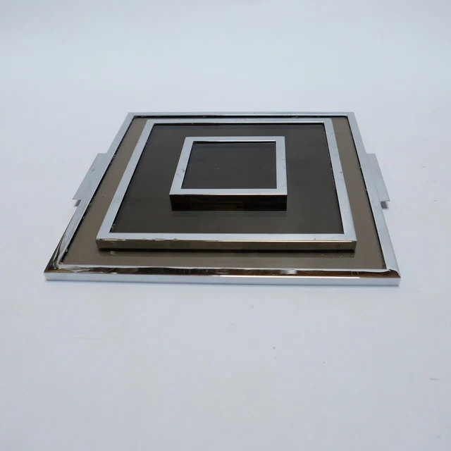 Plat à Tarte en Verre Fumé - Arcopal Vintage